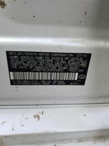Photo 10 from auction – 2016 LEXUS GS 350 BAS with VIN JTHBZ1BL0GA006802
