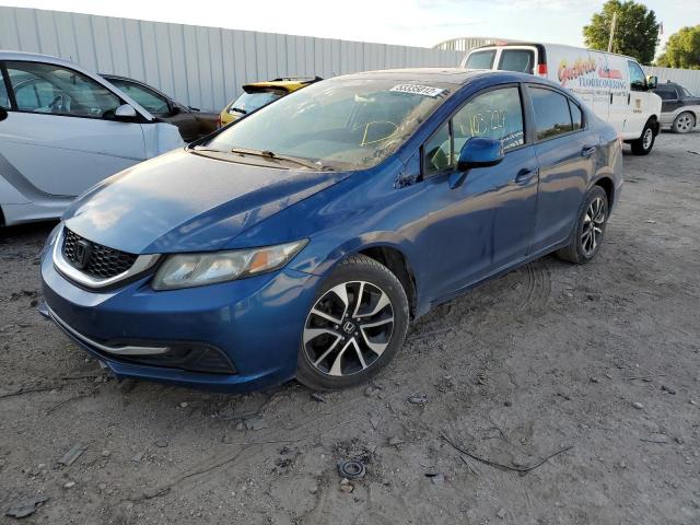 Photo 2 from auction – 2013 HONDA CIVIC EX with VIN 19XFB2F83DE201689