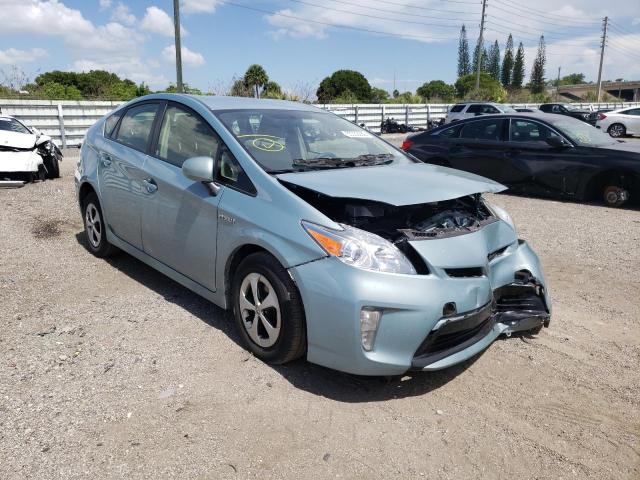 TOYOTA PRIUS 2014 with VIN JTDKN3DU7E1850072 - Photo from auction