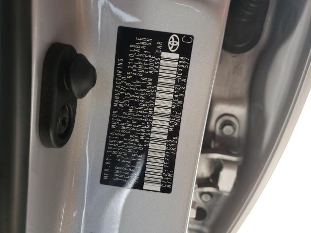 Photo 10 from auction – 2021 TOYOTA COROLLA SE with VIN 5YFS4MCE2MP074155
