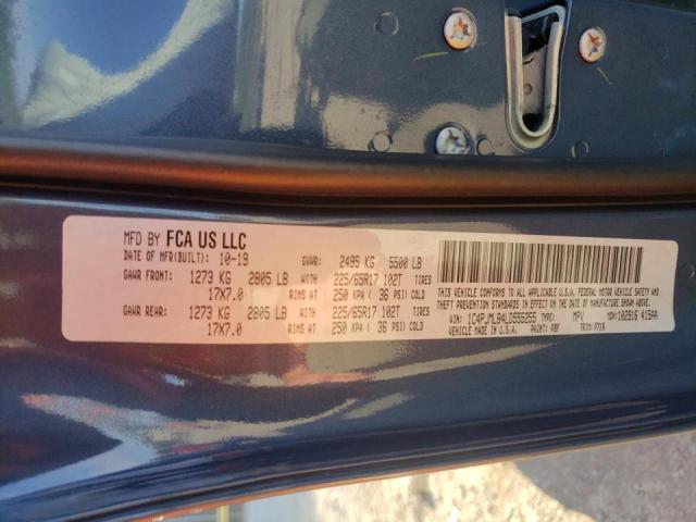 Photo 10 from auction – 2020 JEEP CHEROKEE L with VIN 1C4PJMLB4LD555255