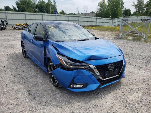Photo 1 from auction – 2021 NISSAN SENTRA SR with VIN 3N1AB8DV2MY209855