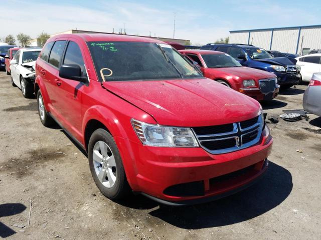 DODGE JOURNEY SE 2013 with VIN 3C4PDCAB6DT535654 - Photo from auction