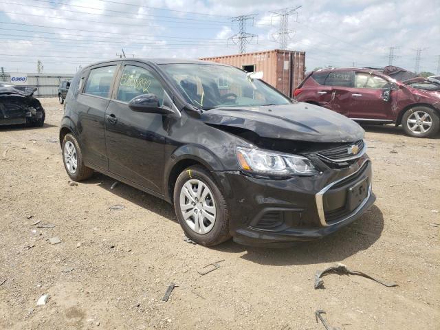 CHEVROLET SONIC 2020 with VIN 1G1JG6SB2L4136802 - Photo from auction