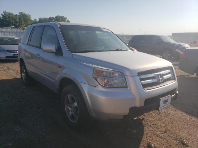 HONDA PILOT EX 2007 with VIN 2HKYF18417H001847 - Photo from auction