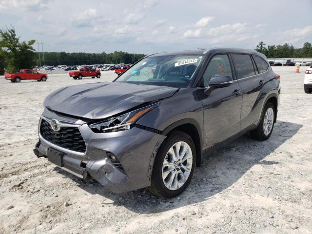 Photo 2 from auction – 2021 TOYOTA HIGHLANDER with VIN 5TDDZRBH1MS085805