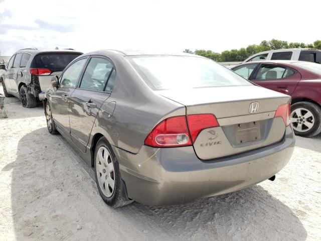 Photo 3 from auction – 2008 HONDA CIVIC LX with VIN 2HGFA16528H324902