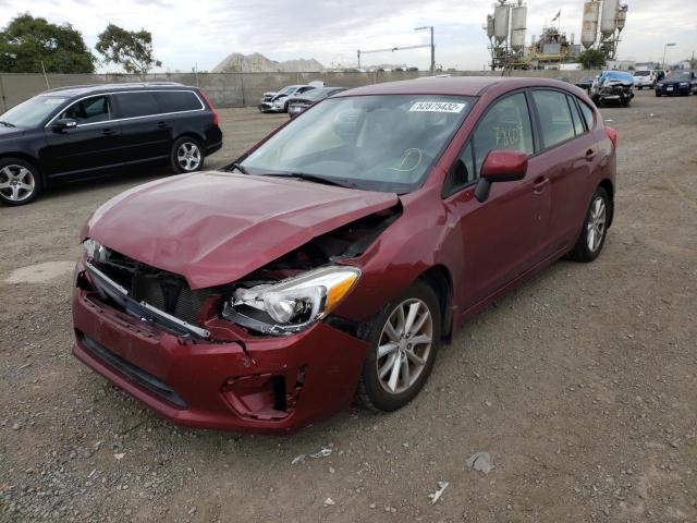 Photo 2 from auction – 2012 SUBARU IMPREZA PR with VIN JF1GPAB63CG242767