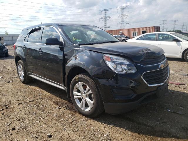 CHEVROLET EQUINOX LS 2017 with VIN 2GNALBEK7H1510094 - Photo from auction