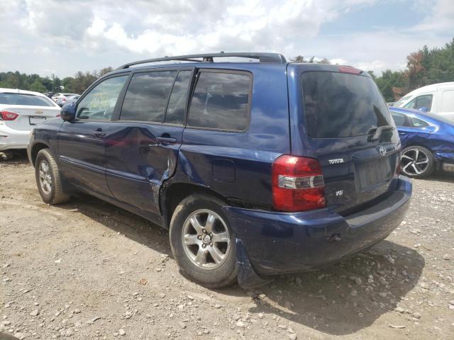 Photo 3 from auction – 2006 TOYOTA HIGHLANDER with VIN JTEGP21A360124975