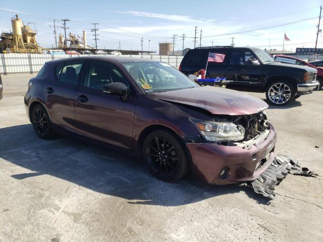 LEXUS CT 200 2013 with VIN JTHKD5BH9D2166071 - Photo from auction