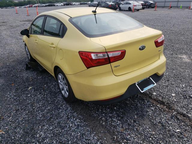 Photo 3 from auction – 2016 KIA RIO LX with VIN KNADM4A37G6696494