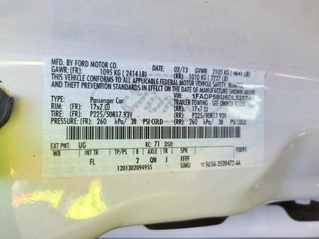 Photo 10 from auction – 2013 FORD C-MAX SEL with VIN 1FADP5BU6DL525746