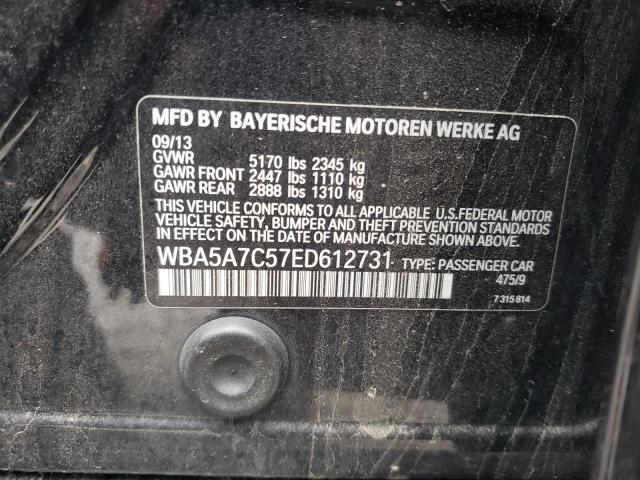 Photo 10 from auction – 2014 BMW 528 XI with VIN WBA5A7C57ED612731