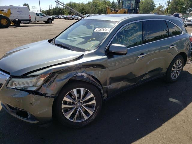 Photo 9 from auction – 2016 ACURA MDX TECHNO with VIN 5FRYD4H46GB030409