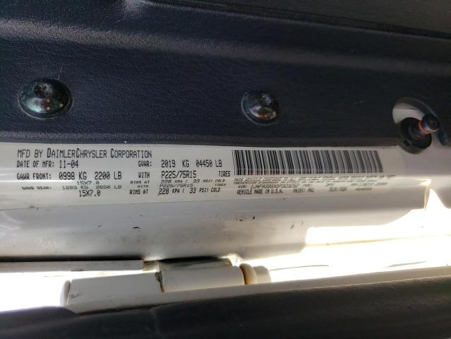 Photo 10 from auction – 2005 JEEP WRANGLER X with VIN 1J4FA39SX5P323252