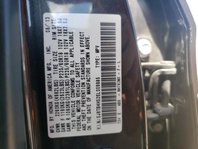 Photo 10 from auction – 2014 ACURA RDX TECHNO with VIN 5J8TB4H52EL009885