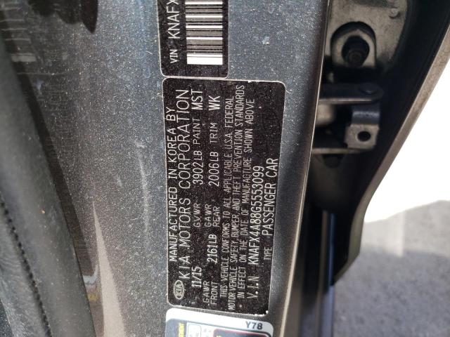 Photo 10 from auction – 2016 KIA FORTE EX with VIN KNAFX4A88G5553099