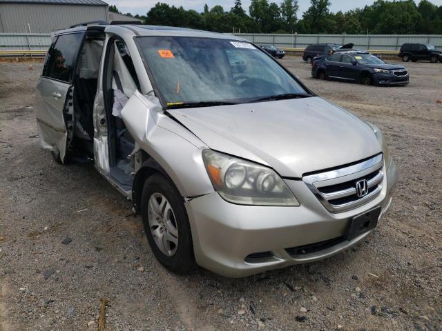 HONDA ODYSSEY EX 2005 with VIN 5FNRL387X5B046087 - Photo from auction