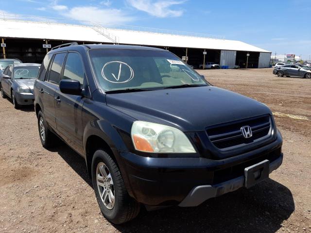Photo 1 from auction – 2004 HONDA PILOT EXL with VIN 2HKYF18564H560136