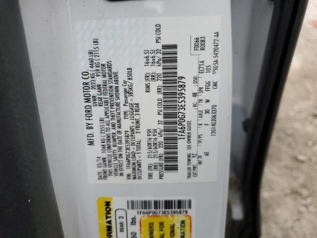 Photo 10 from auction – 2014 FORD FUSION S with VIN 1FA6P0G73E5395879