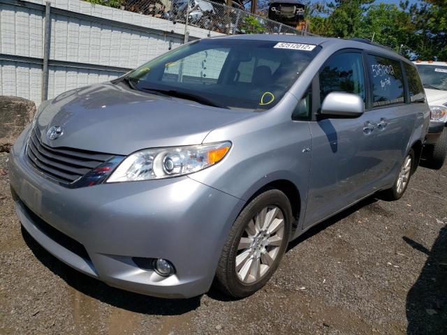 Photo 2 from auction – 2017 TOYOTA SIENNA XLE with VIN 5TDDZ3DC9HS162117