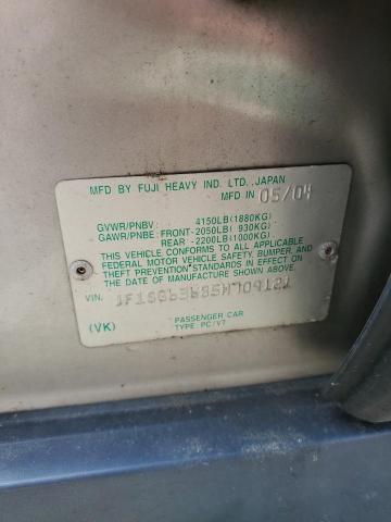 Photo 10 from auction – 2005 SUBARU FORESTER 2 with VIN JF1SG63685H709121
