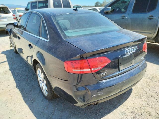 Photo 3 from auction – 2011 AUDI A4 PREMIUM with VIN WAUHFAFL9BN027855