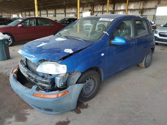 Photo 2 from auction – 2008 CHEVROLET AVEO BASE with VIN KL1TD66628B010553