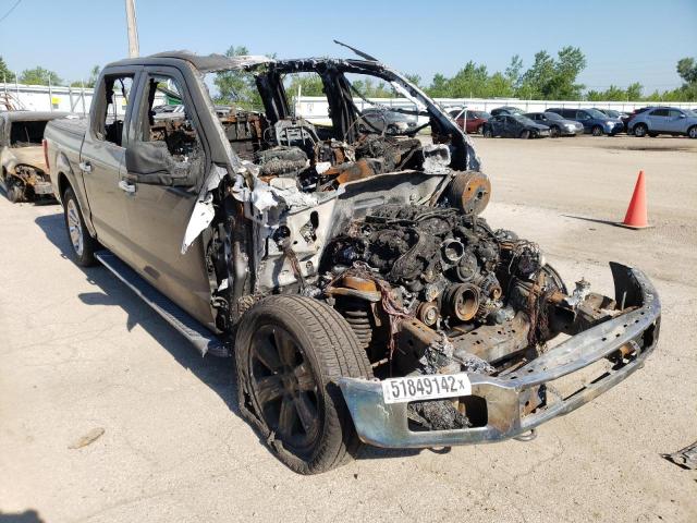 FORD F150 SUPER 2018 with VIN 1FTEW1E52JKF34170 - Photo from auction