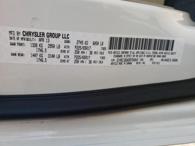 Photo 10 from auction – 2013 CHRYSLER TOWN & COU with VIN 2C4RC1BG0DR720943
