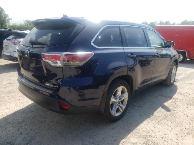 Photo 4 from auction – 2015 TOYOTA HIGHLANDER with VIN 5TDDKRFH7FS081341