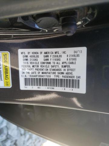 Photo 10 from auction – 2013 ACURA TL TECH with VIN 19UUA8F59DA017008