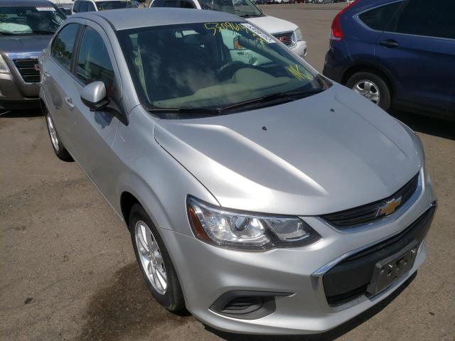 CHEVROLET SONIC LT 2019 with VIN 1G1JD5SB1K4150160 - Photo from auction