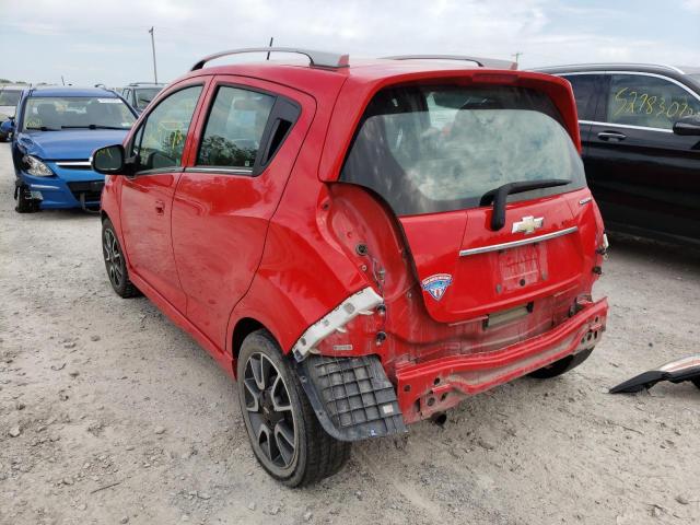 Photo 3 from auction – 2015 CHEVROLET SPARK 2LT with VIN KL8CF6S94FC761303