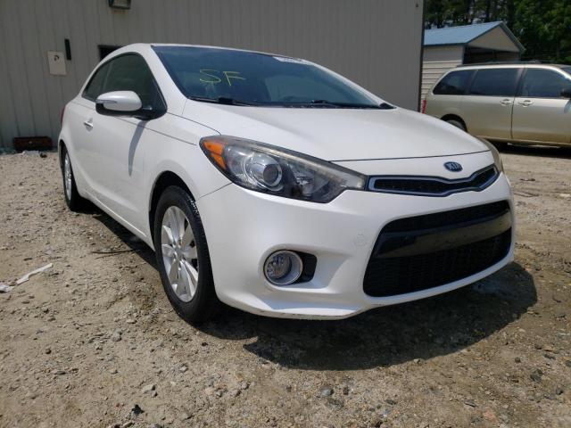 KIA FORTE EX 2014 with VIN KNAFX6A84E5196237 - Photo from auction