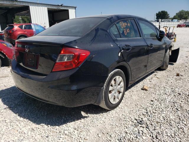 Photo 4 from auction – 2012 HONDA CIVIC LX with VIN 2HGFB2F51CH602362