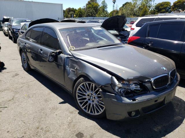BMW 750 2007 with VIN WBAHN83537DT67145 - Photo from auction
