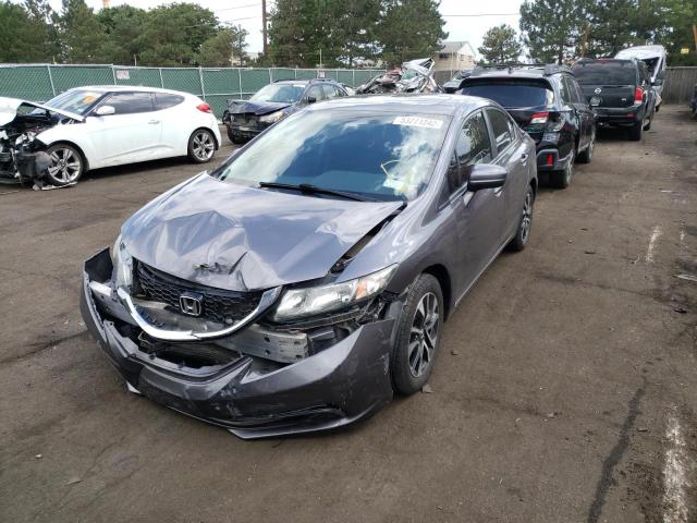Photo 2 from auction – 2014 HONDA CIVIC EX with VIN 19XFB2F81EE217102