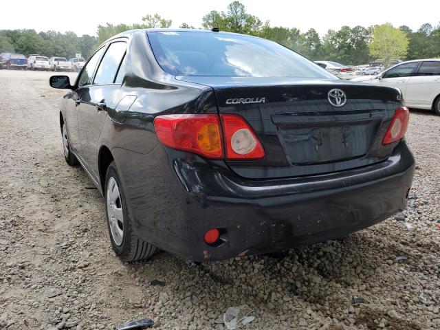 Photo 3 from auction – 2009 TOYOTA COROLLA BA with VIN JTDBL40E799028485