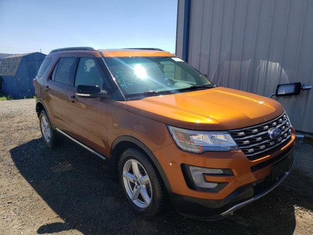 FORD EXPLORER X 2017 with VIN 1FM5K8D89HGA75664 - Photo from auction