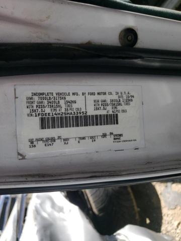 Photo 10 from auction – 1995 FORD ECONOLINE with VIN 1FDEE14H2SHA33952