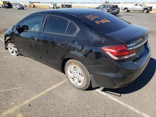 Photo 3 from auction – 2013 HONDA CIVIC LX with VIN 2HGFB2F50DH563796