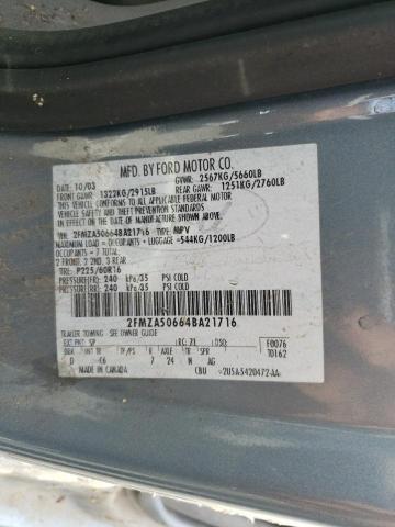 Photo 10 from auction – 2004 FORD FREESTAR S with VIN 2FMZA50664BA21716