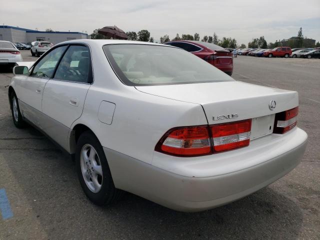 Photo 3 from auction – 2001 LEXUS ES 300 with VIN JT8BF28G310305223
