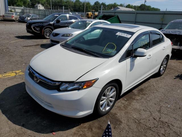 Photo 2 from auction – 2012 HONDA CIVIC EX with VIN 19XFB2F87CE318724