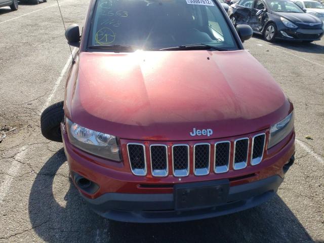 Photo 9 from auction – 2014 JEEP COMPASS SP with VIN 1C4NJCBA1ED818007