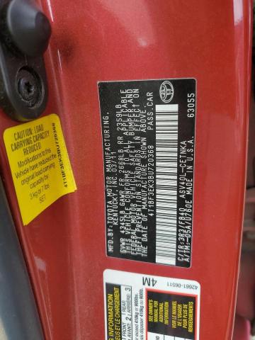 Photo 10 from auction – 2011 TOYOTA CAMRY BASE with VIN 4T1BF3EK3BU720368