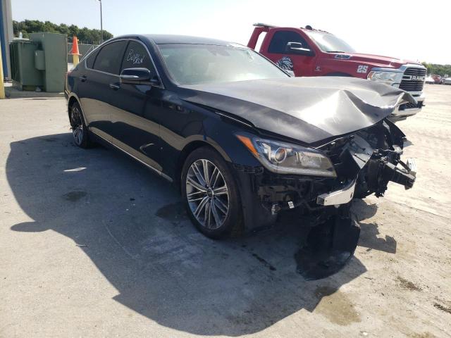 GENESIS G80 BASE 2018 with VIN KMHGN4JEXJU216297 - Photo from auction