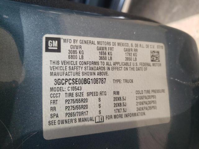 Photo 10 from auction – 2011 CHEVROLET SILVERADO with VIN 3GCPCSE00BG108787